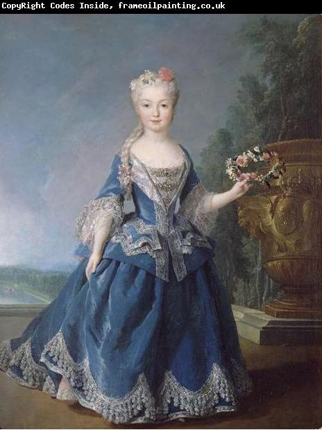 Alexis Simon Belle Portrait of Mariana Victoria of Spain